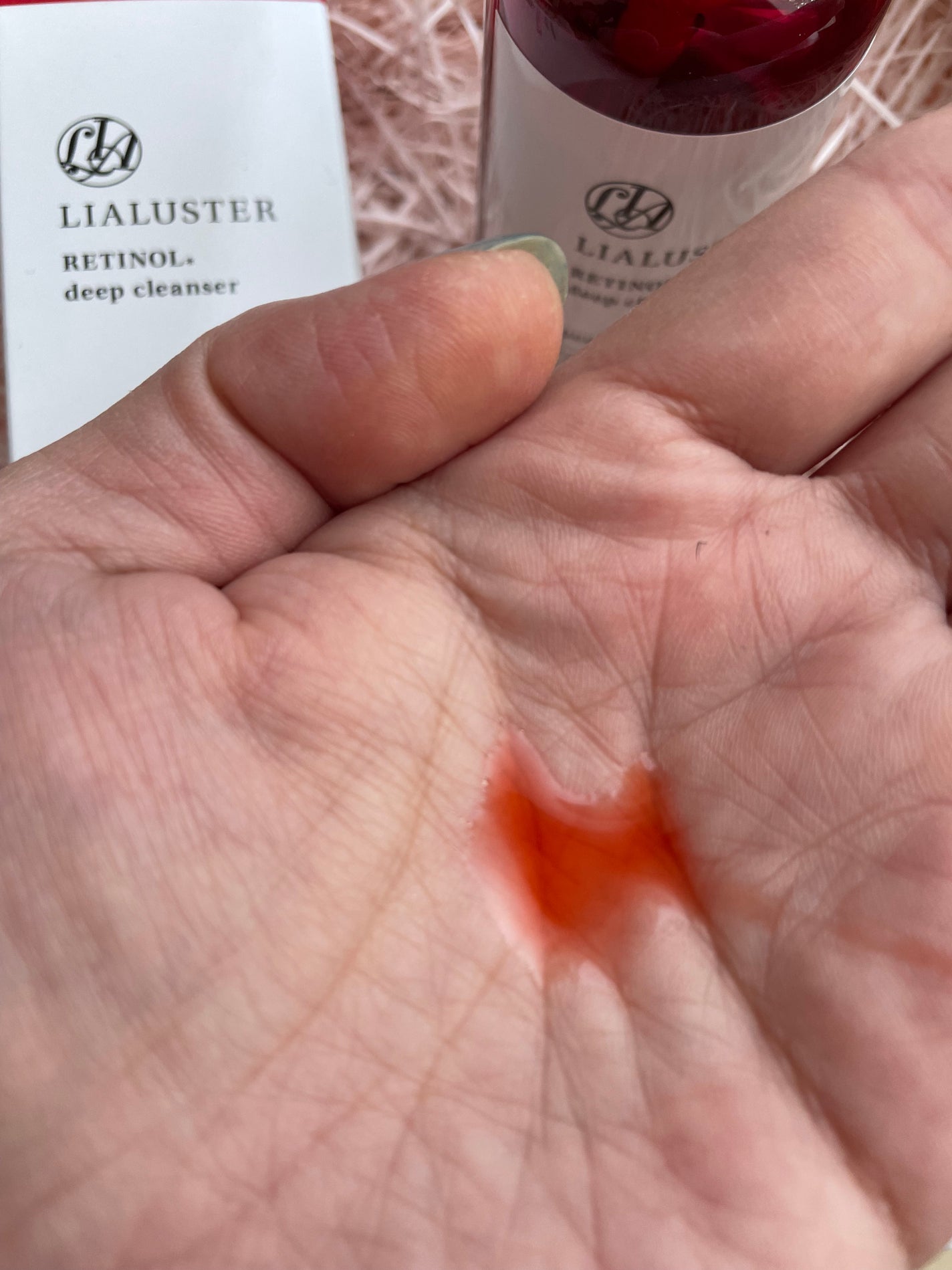 レチノールディープクレンザー/LIALUSTER/その他洗顔料を使ったクチコミ(2枚目)