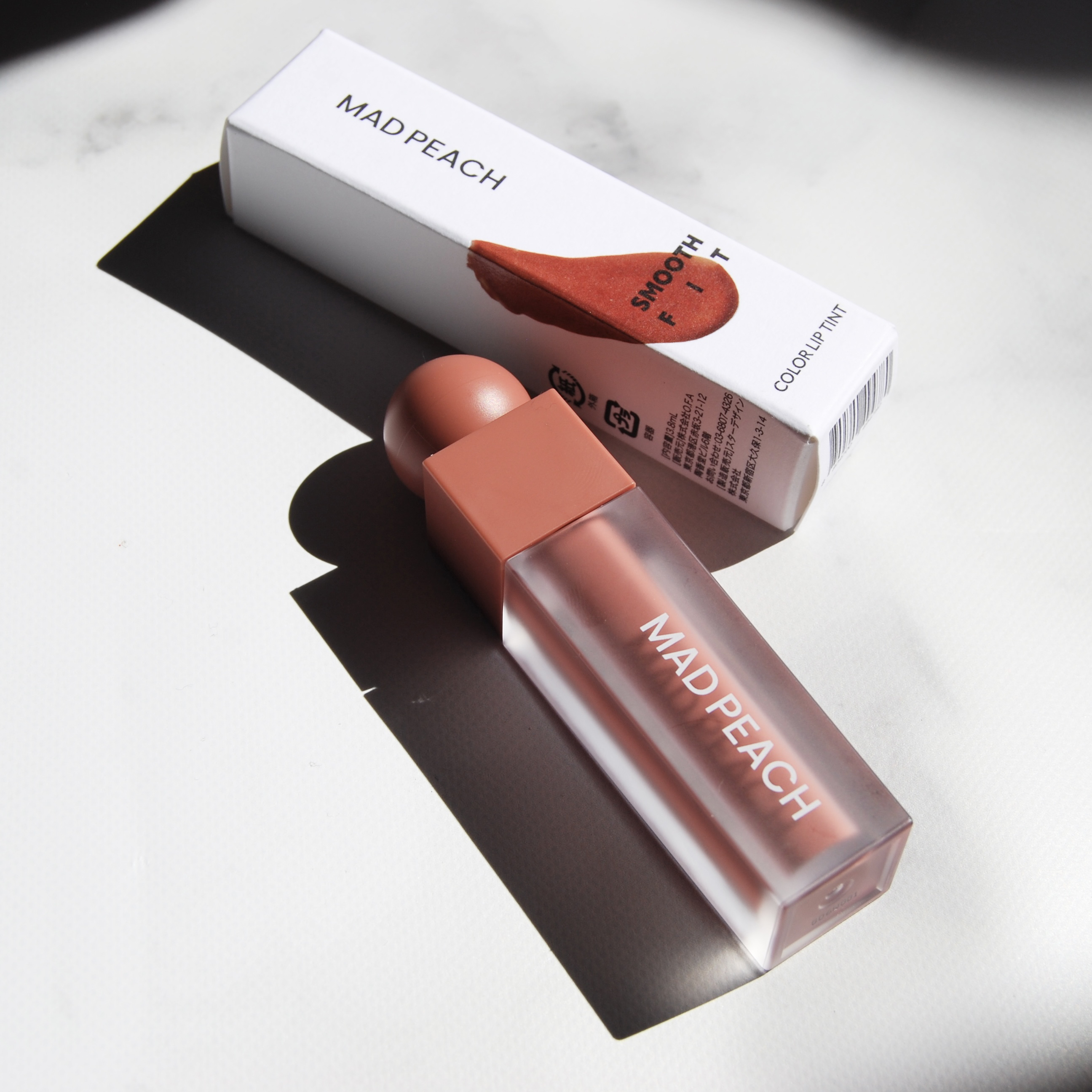 マッドピーチスムースフィットカラーリップティント/MAD PEACH/リップティントを使ったクチコミ（2枚目）