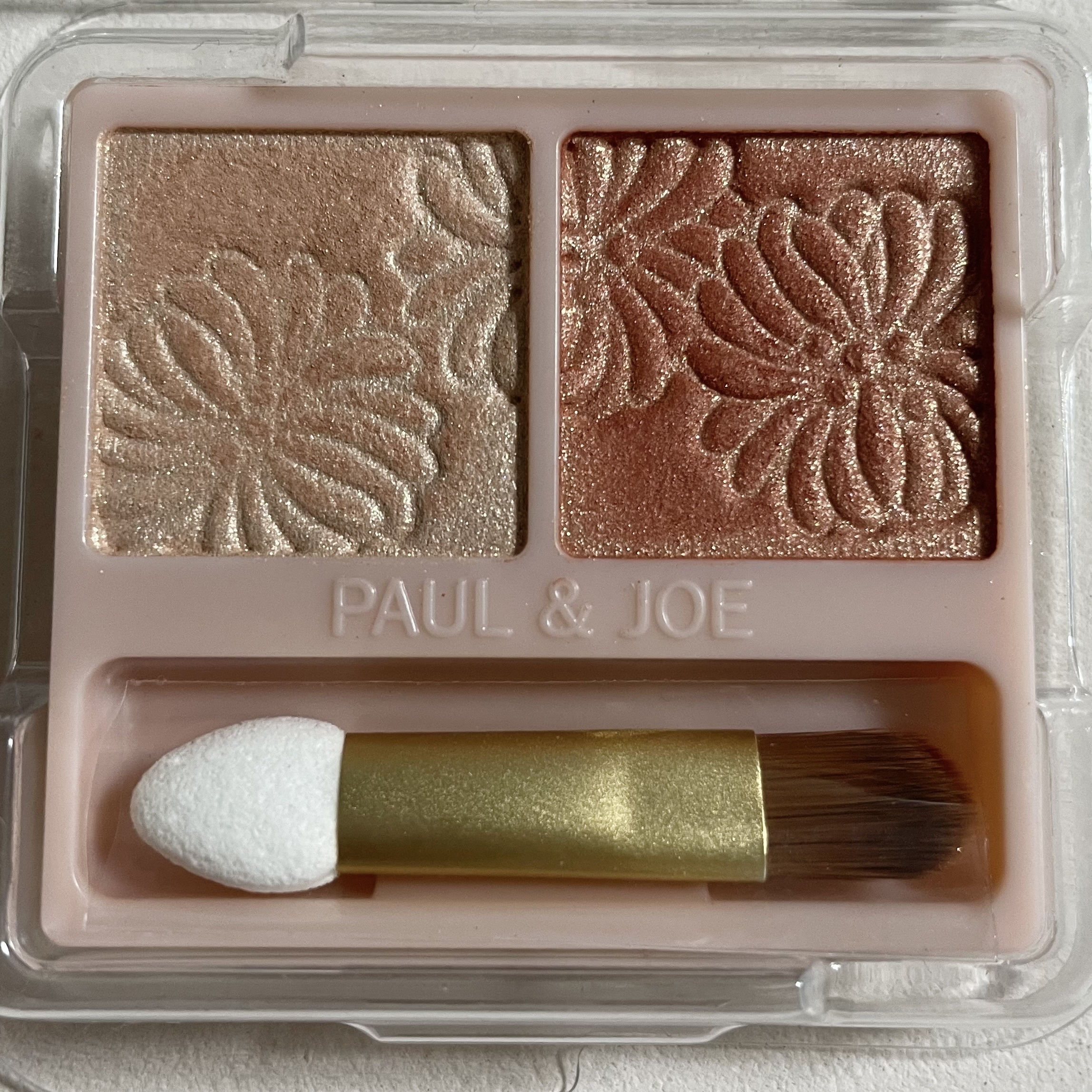 アイカラー デュオ 08 トロペジェンヌ/PAUL & JOE BEAUTE/アイシャドウパレットを使ったクチコミ（2枚目）
