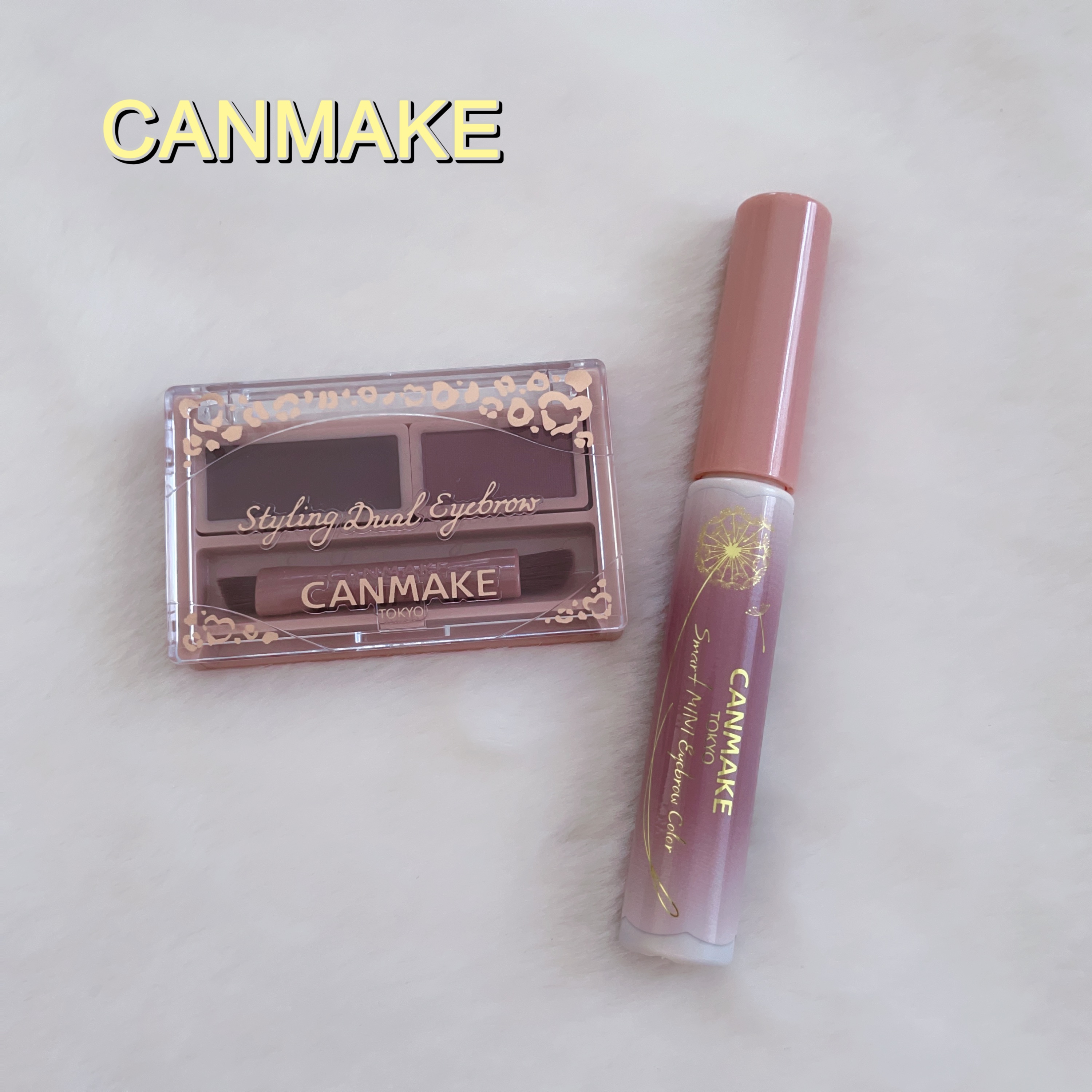 スタイリングデュアルアイブロウ 04 クラウディモーヴ/キャンメイク/アイブロウを使ったクチコミ（1枚目）