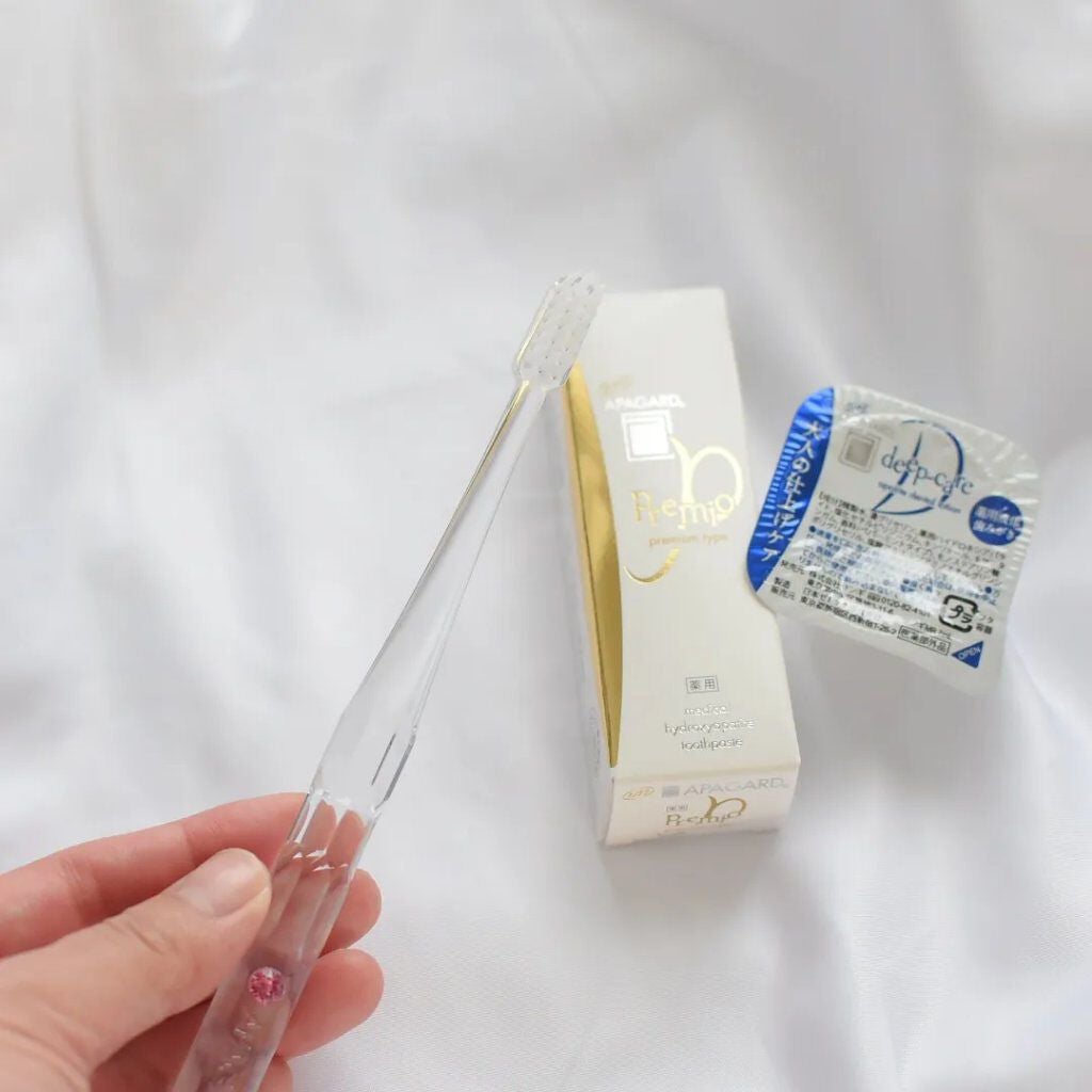 アパガードクリスタル歯ブラシ/アパガード/歯ブラシを使ったクチコミ(2枚目)