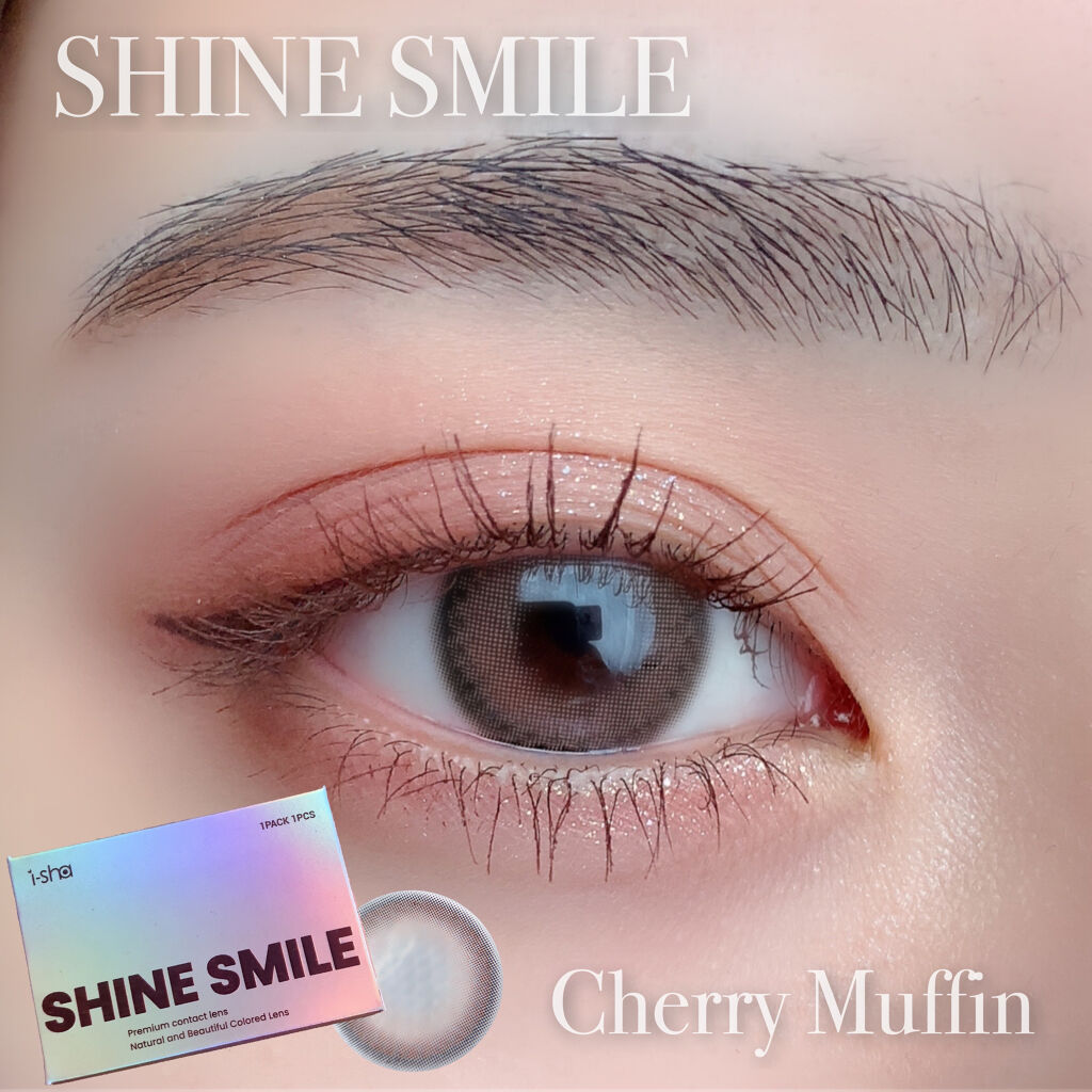 i-sha SHINE SMILE/蜜のレンズ/カラーコンタクトレンズを使ったクチコミ（1枚目）