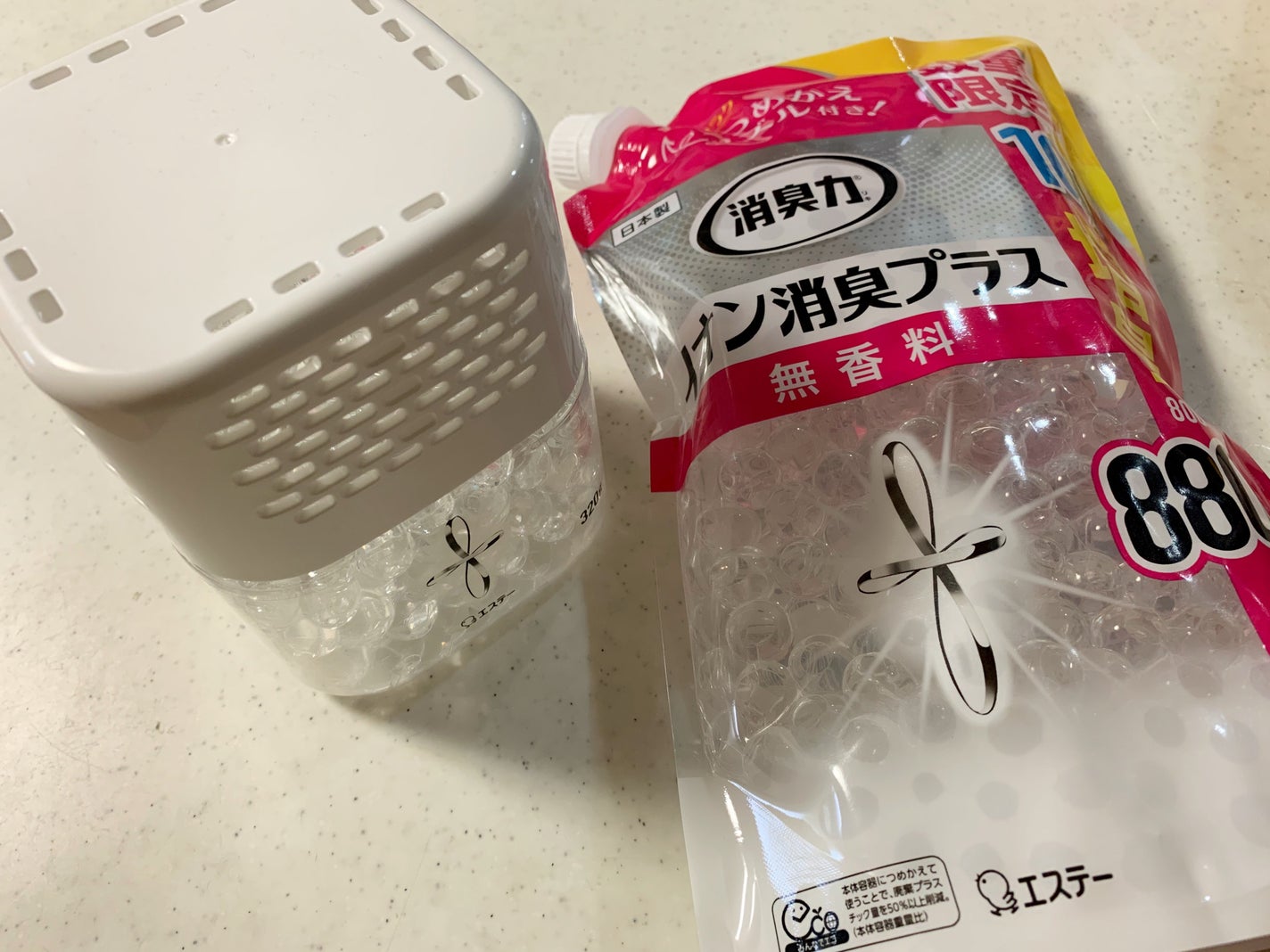 消臭力クリアビーズ イオン消臭プラス/消臭力/その他を使ったクチコミ(2枚目)