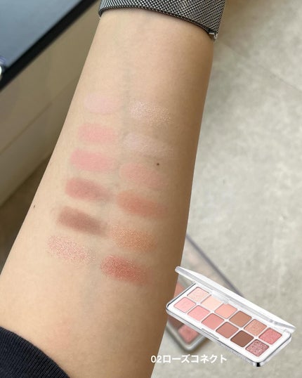 プロ アイ パレット エアー/CLIO/アイシャドウパレットを使ったクチコミ(4枚目)
