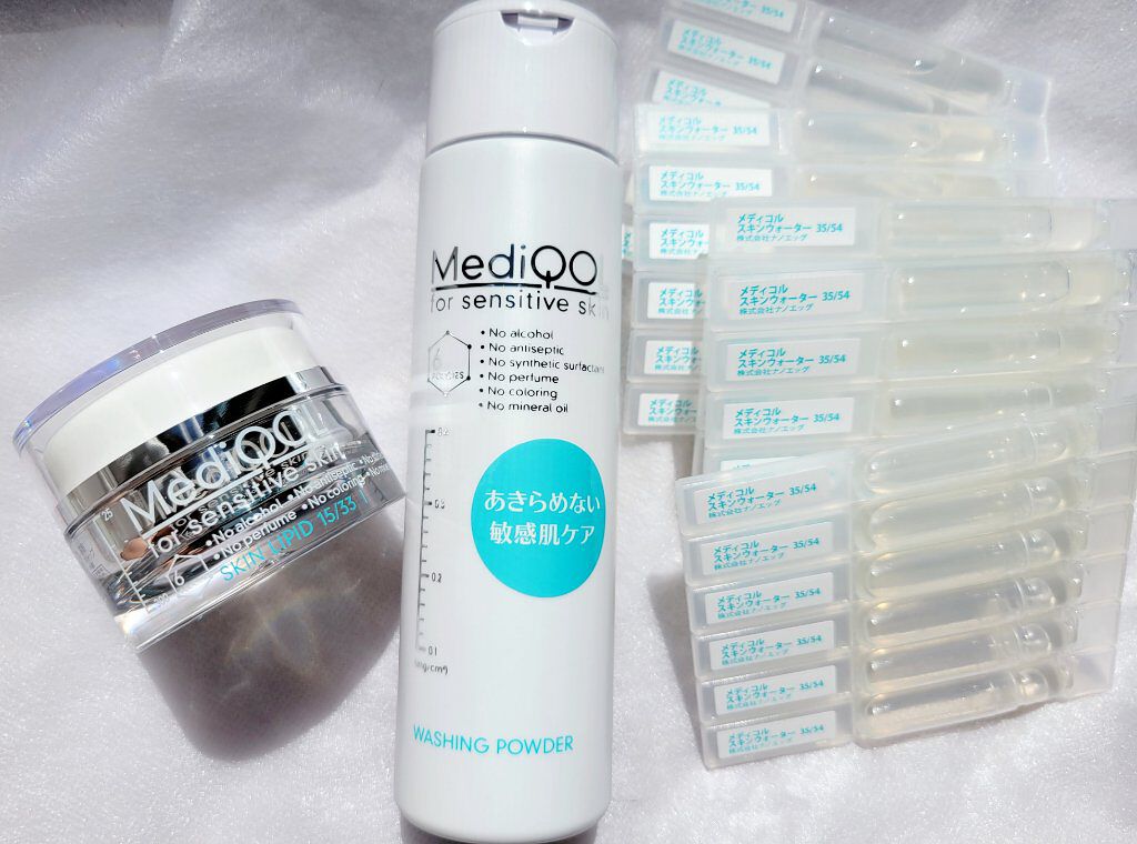 メディコル スキンウォーター 35/54/ナノエッグ/化粧水を使ったクチコミ（1枚目）