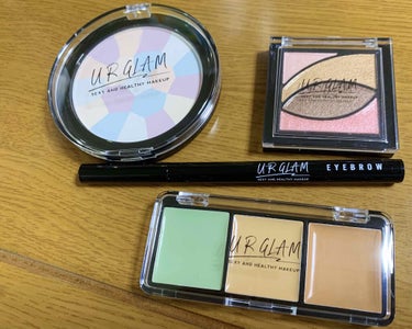 UR GLAM　CONCEALER PALETTE グリーンパレット/U R GLAM/パレットコンシーラーを使ったクチコミ（1枚目）