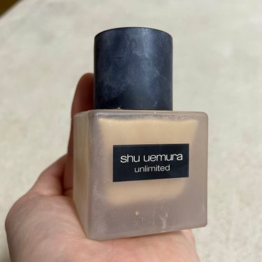 アンリミテッド ラスティング フルイド/shu uemura/リキッドファンデーションを使ったクチコミ（1枚目）