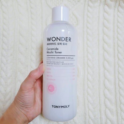 Wonder Ceramide Mochi Toner(トニーモリーワンダーCモチトナー)/TONYMOLY/化粧水を使ったクチコミ(1枚目)