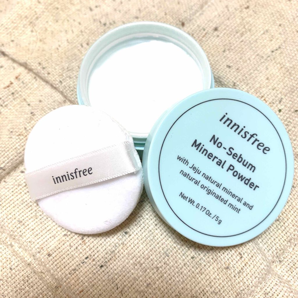 ノーセバム ミネラルパウダー/innisfree/ルースパウダーを使ったクチコミ(1枚目)
