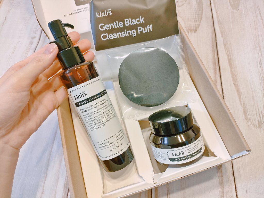 ジェントルブラックシュガーフェイシャルポリッシュ(110g)/Klairs/洗い流すパック・マスクを使ったクチコミ（1枚目）