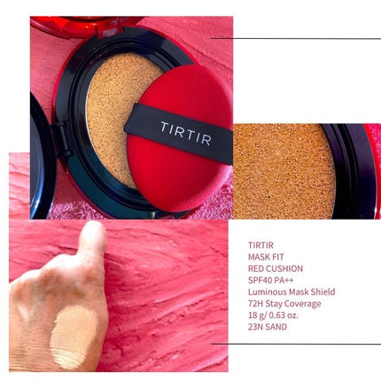 マスク フィット レッド クッション/TIRTIR(ティルティル)/クッションファンデーションを使ったクチコミ(3枚目)