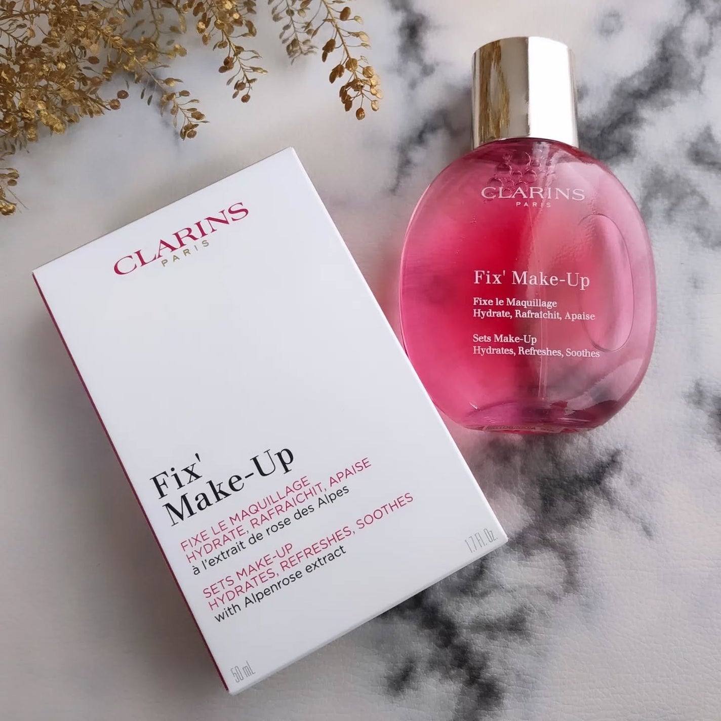 フィックス メイクアップ N/CLARINS/ミスト状化粧水を使ったクチコミ(2枚目)