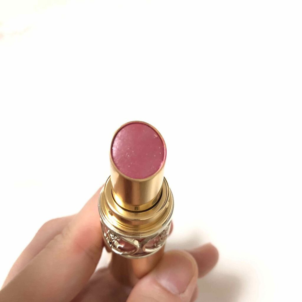 ルージュ ヴォリュプテ シャイン/YVES SAINT LAURENT BEAUTE/口紅を使ったクチコミ（2枚目）