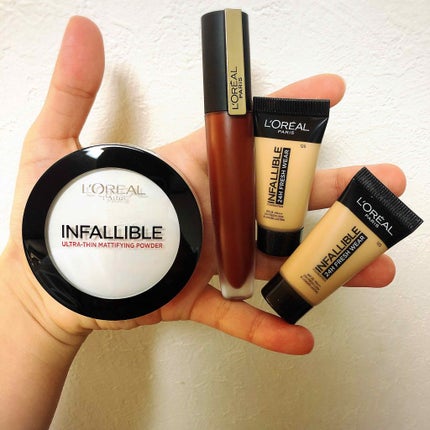 インファリブルフィニッシングパウダー/ロレアル パリ/プレストパウダーを使ったクチコミ(3枚目)