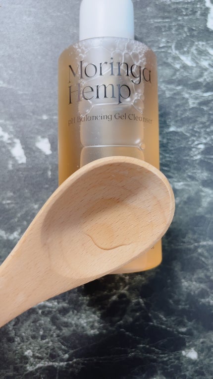 モリンガヘンプpHバランシングジェルクレンザー/NATURAL DERMA PROJECT/クレンジングジェルを使ったクチコミ(2枚目)