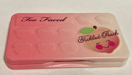 ティックルドピーチ ミニ アイシャドウ パレット/Too Faced/アイシャドウパレットを使ったクチコミ(3枚目)