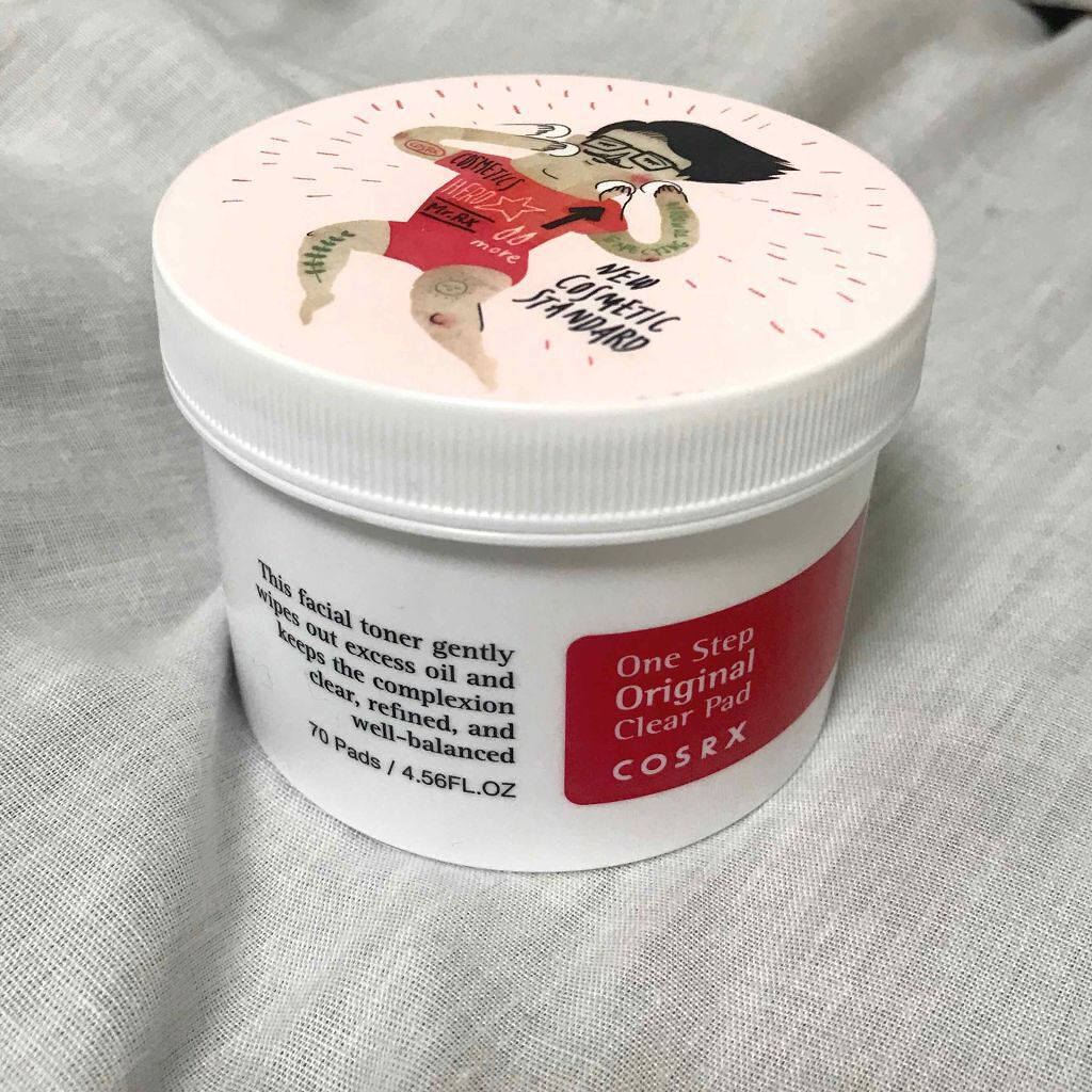 ワンステップオリジナルクリアパッド/COSRX/トナーパッドを使ったクチコミ（1枚目）