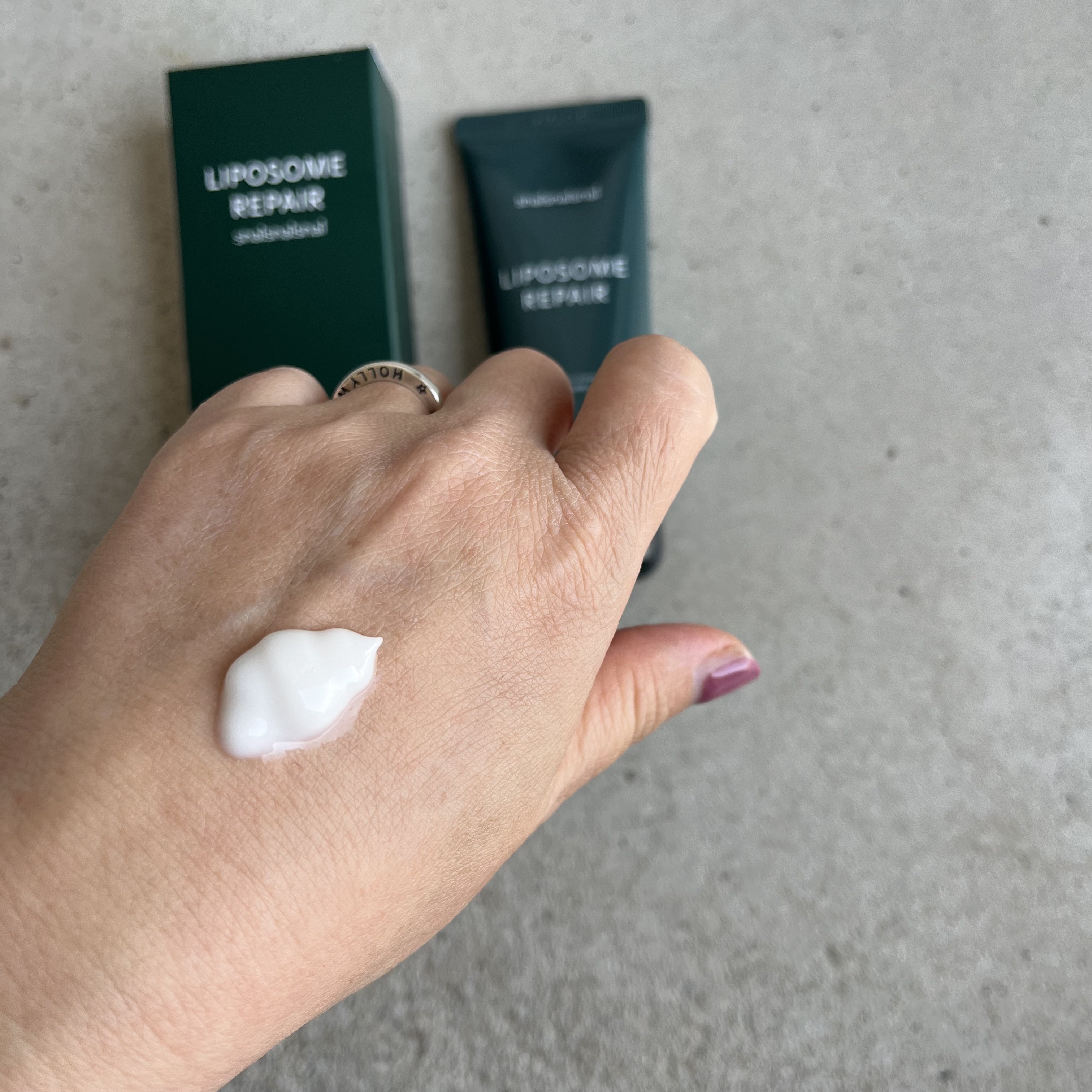 リポソーム リペア インテンシブ クリーム/shaishaishai/フェイスクリームを使ったクチコミ（2枚目）