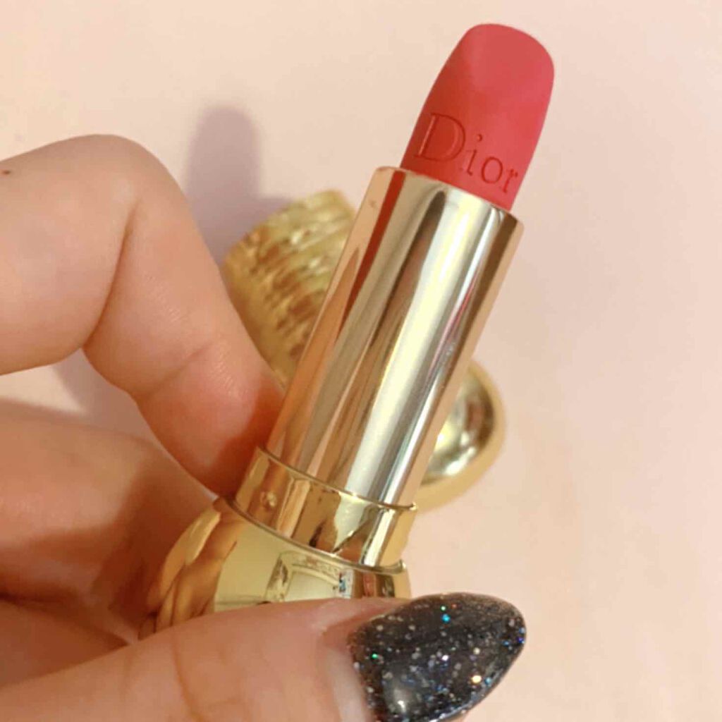 ディオリフィック ベルベット タッチ リップスティック 560 ラヴィスメント（生産終了）/Dior/口紅を使ったクチコミ（1枚目）