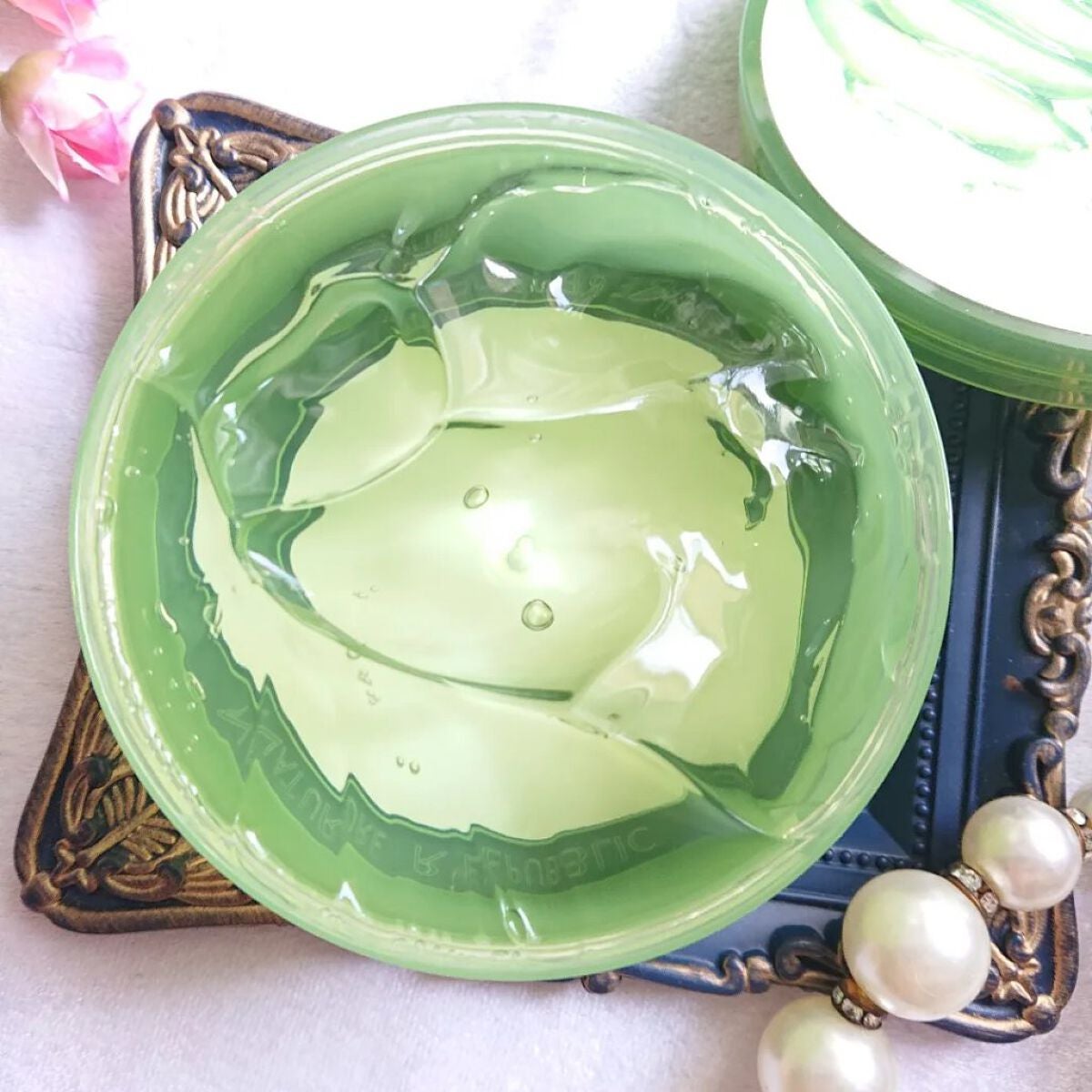 マイルド&モイスチャーアロエジェル/ネイチャーリパブリック/ボディローションを使ったクチコミ(4枚目)