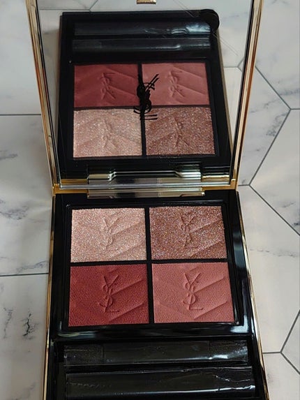 クチュール ミニ クラッチ/YVES SAINT LAURENT BEAUTE/アイシャドウパレットを使ったクチコミ(3枚目)