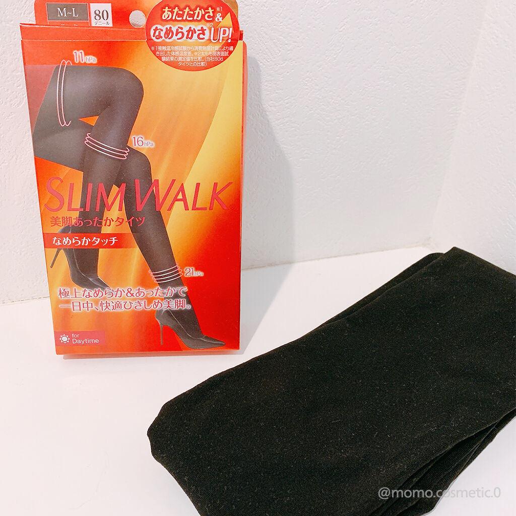 美脚あったかタイツ/SLIMWALK/着圧ソックス・レギンスを使ったクチコミ（1枚目）