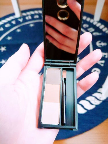 UR GLAM　EYESHADOW BRUSH B/U R GLAM/メイクブラシを使ったクチコミ（3枚目）