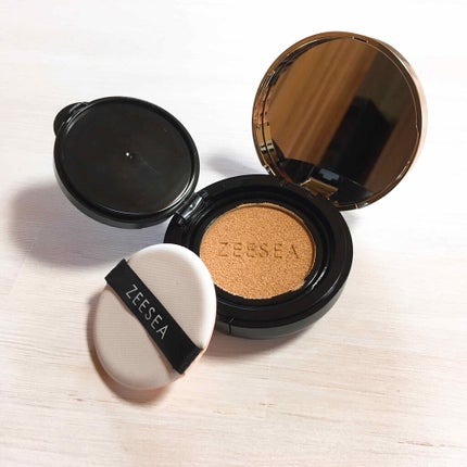 ZEESEA ZEESEA クッションBBクリームのクチコミ「\思い切って衝動買い!/ZEESEAのクッションファンデをレビュー🤗
----------
.....」(2枚目)