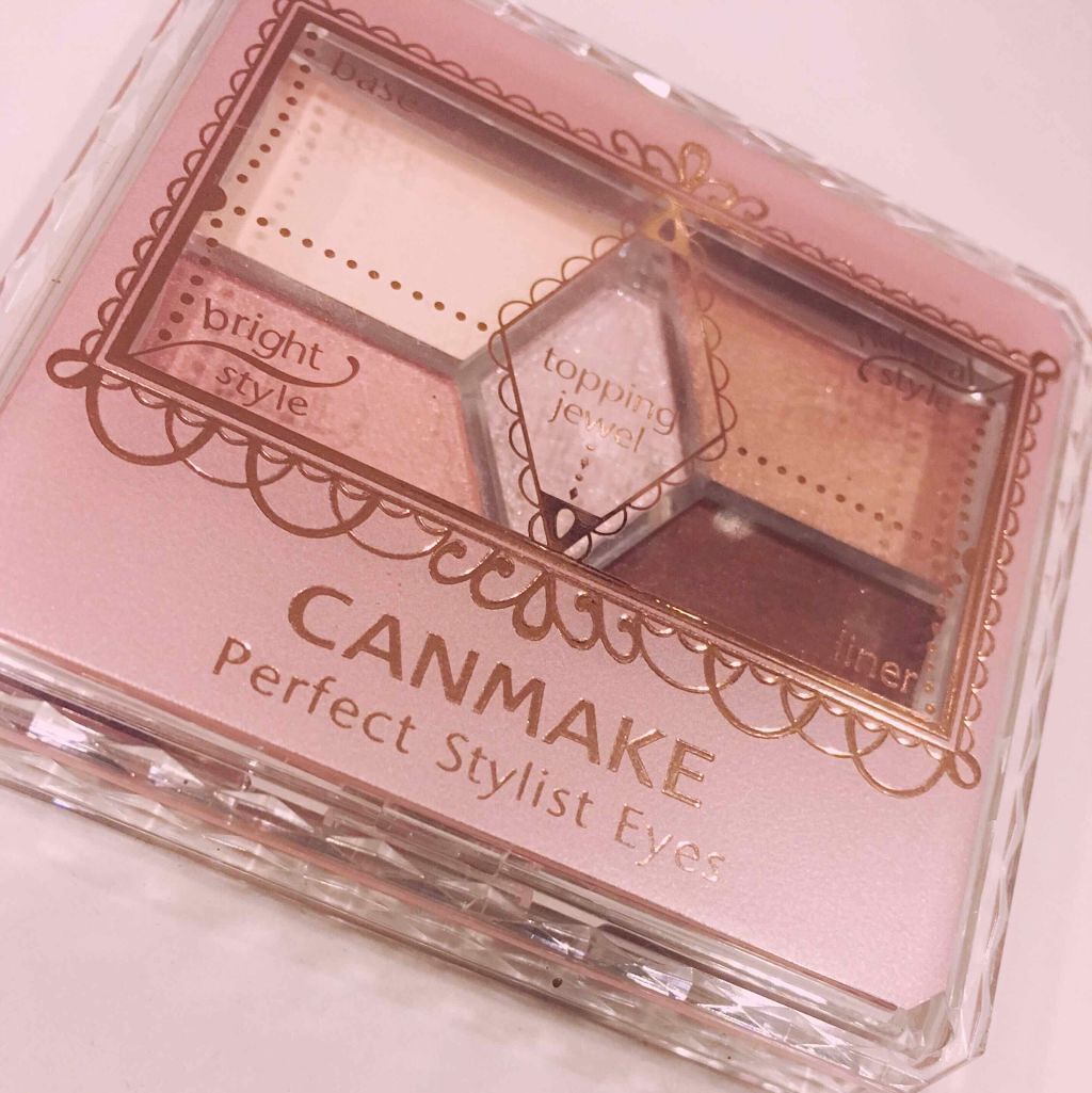 【旧品】パーフェクトスタイリストアイズ/キャンメイク/アイシャドウパレットを使ったクチコミ(1枚目)