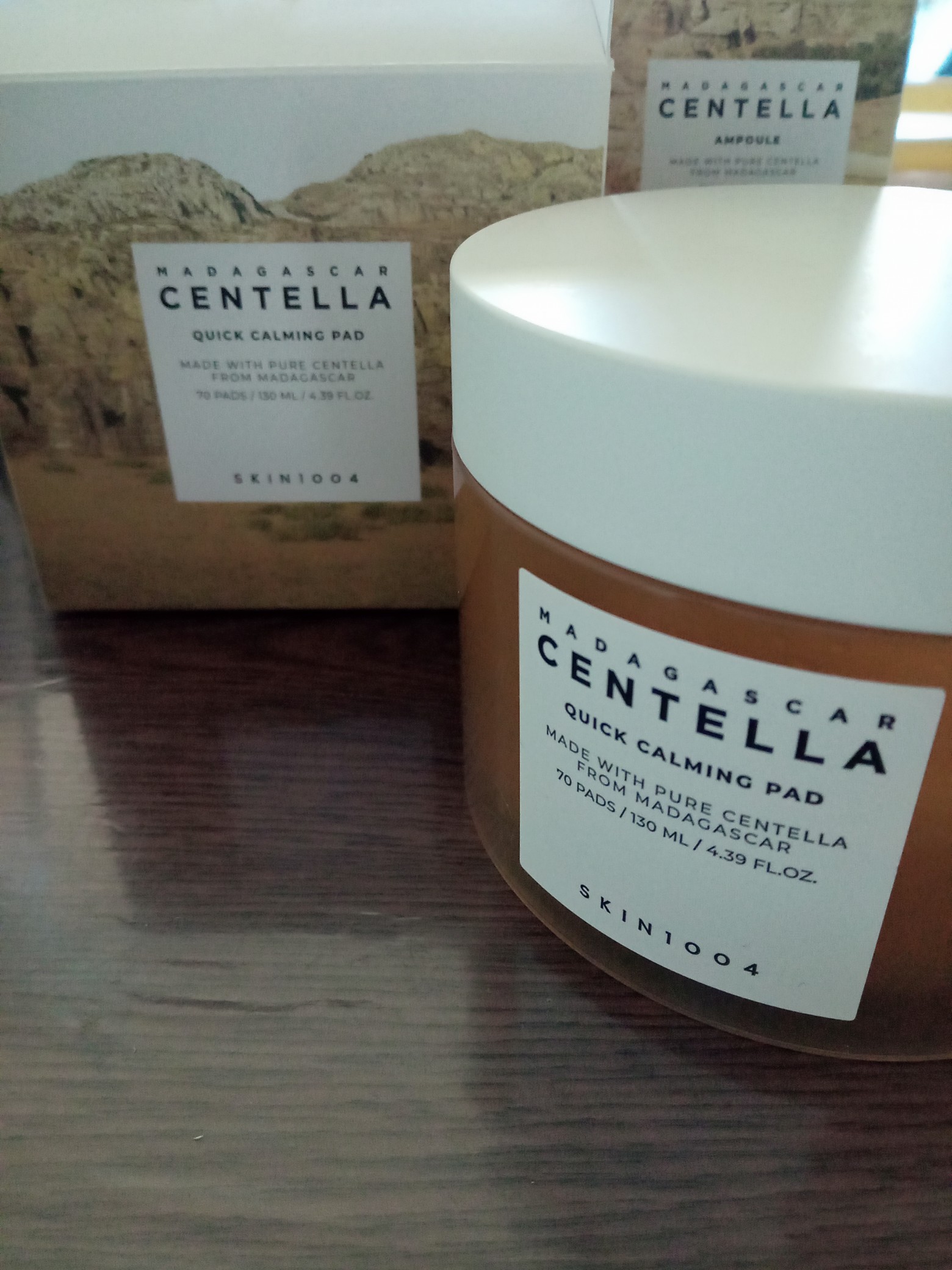 センテラ クイックカーミングパッド/SKIN1004/トナーパッドを使ったクチコミ（1枚目）