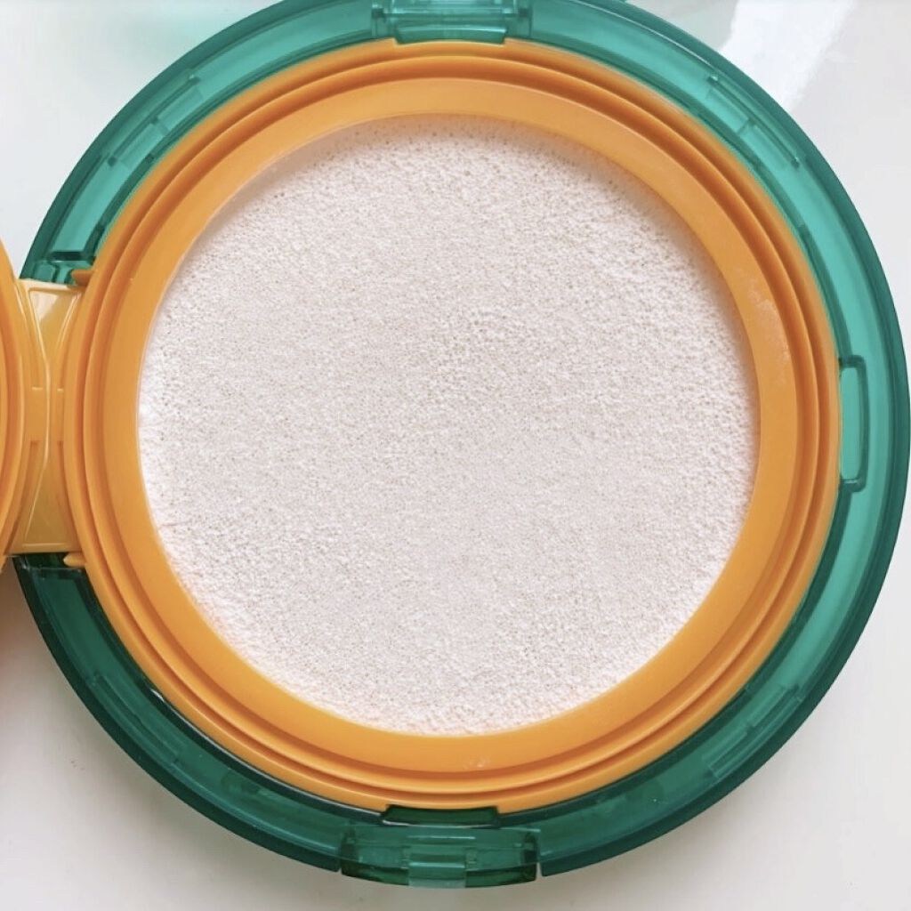 グリーンダーママイルドシカビックUVクッション/ネイチャーリパブリック/日焼け止めローションを使ったクチコミ（2枚目）