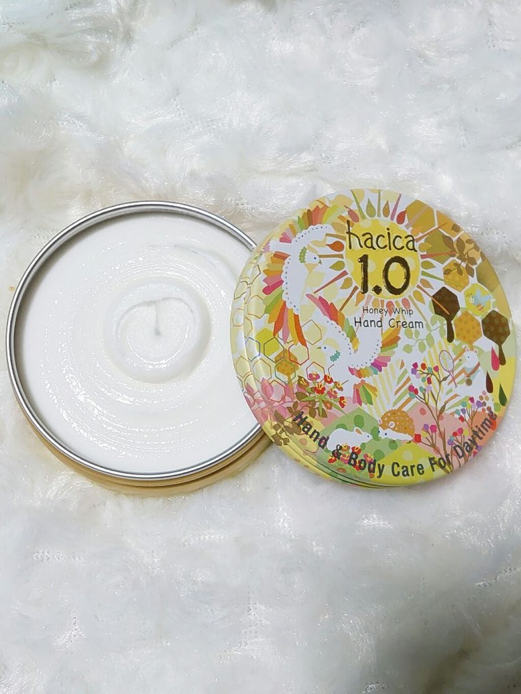 ハニーホイップ ハンドクリーム 1.0/hacica/ハンドクリームを使ったクチコミ(3枚目)