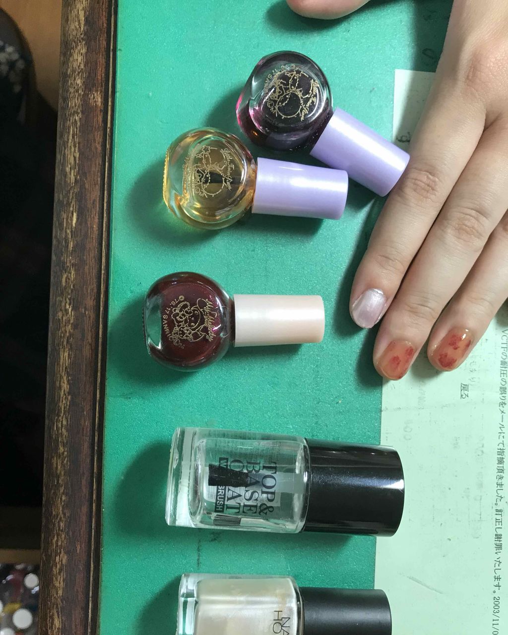 ネイルホリック Nude color/ネイルホリック/マニキュアを使ったクチコミ（1枚目）