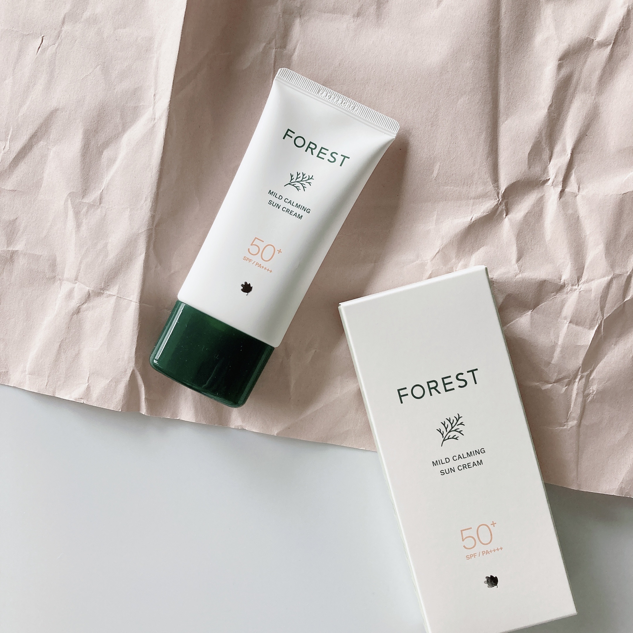 フォレスト マイルドカーミングサンクリーム/FoRest by Greenfinger/日焼け止めクリームを使ったクチコミ（1枚目）