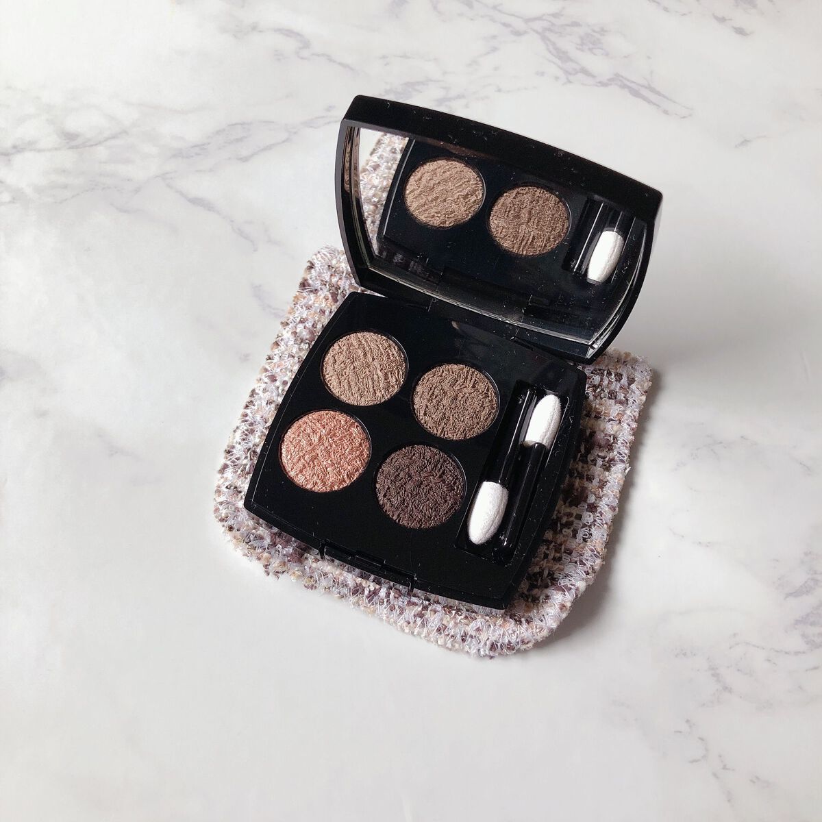 レ キャトル オンブル ツイード/CHANEL/アイシャドウパレットを使ったクチコミ(1枚目)