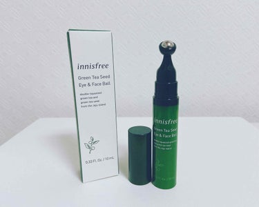 グリーンティーシード アイ＆フェイスボール/innisfree/美容液を使ったクチコミ（1枚目）