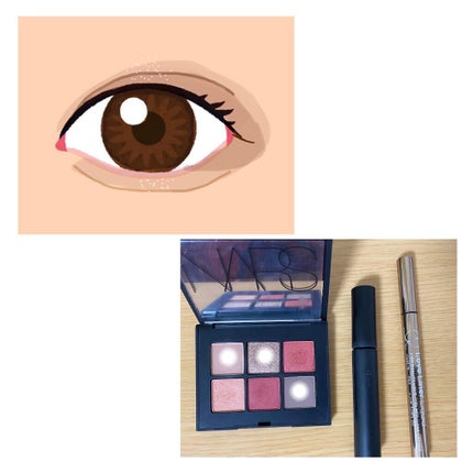 ヴォワヤジュールアイシャドウパレット 1199/NARS/アイシャドウパレットを使ったクチコミ(1枚目)