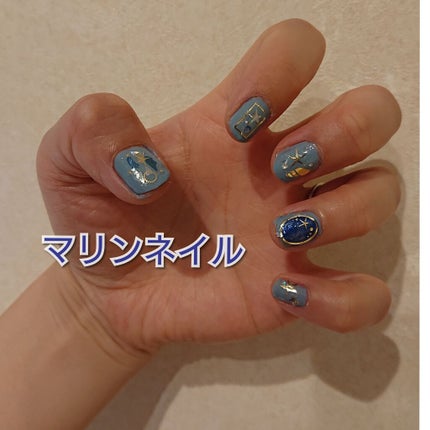 ネイルシール/セリア/ネイルシールを使ったクチコミ(1枚目)