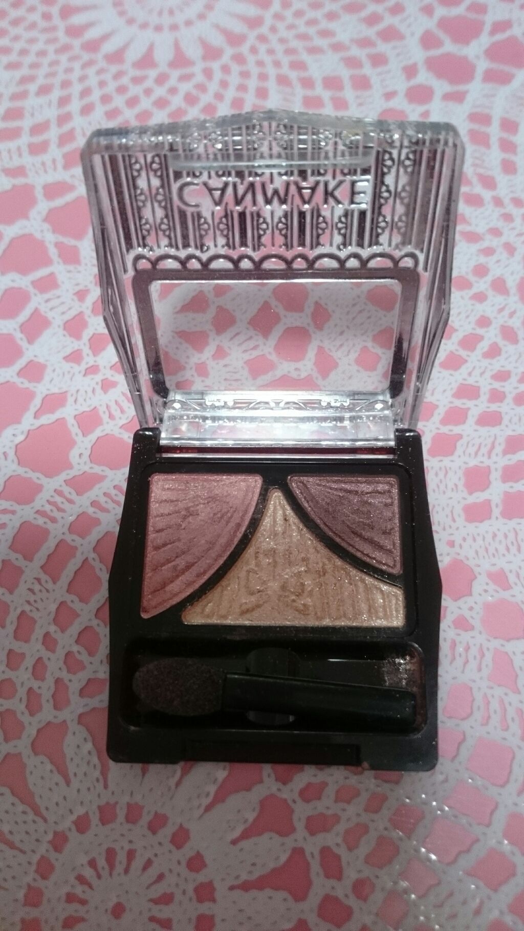 ジューシーピュアアイズ/キャンメイク/アイシャドウパレットを使ったクチコミ(2枚目)