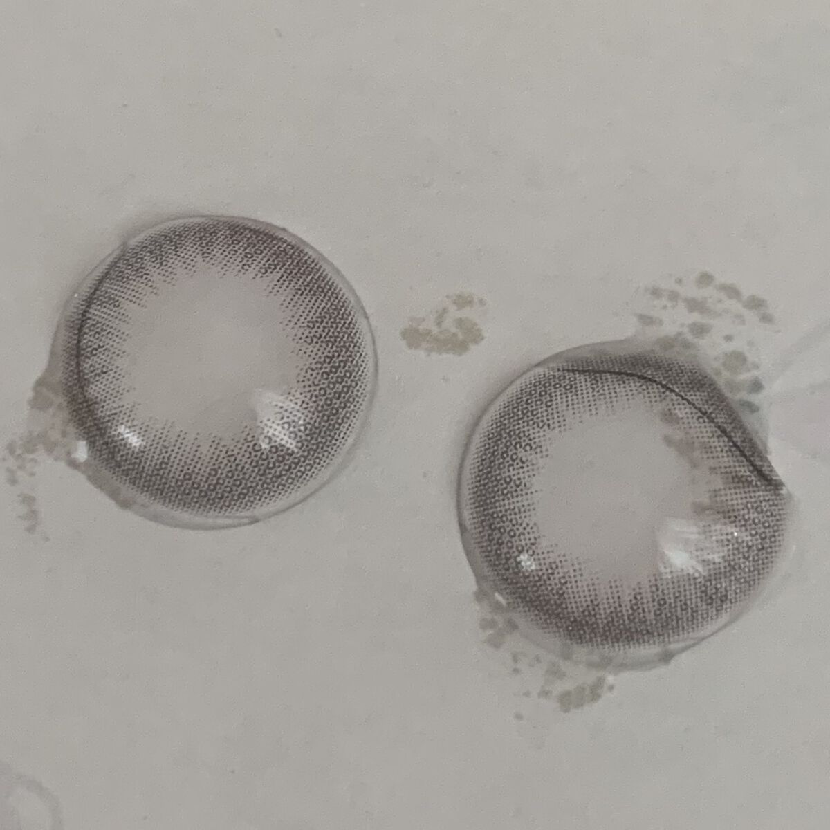 Chu's me monthly ベイビーブラウン/Chu's me/１ヶ月（１MONTH）カラコンを使ったクチコミ（2枚目）