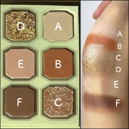 絵画アイシャドウパレット/MilleFée/アイシャドウパレットを使ったクチコミ(4枚目)