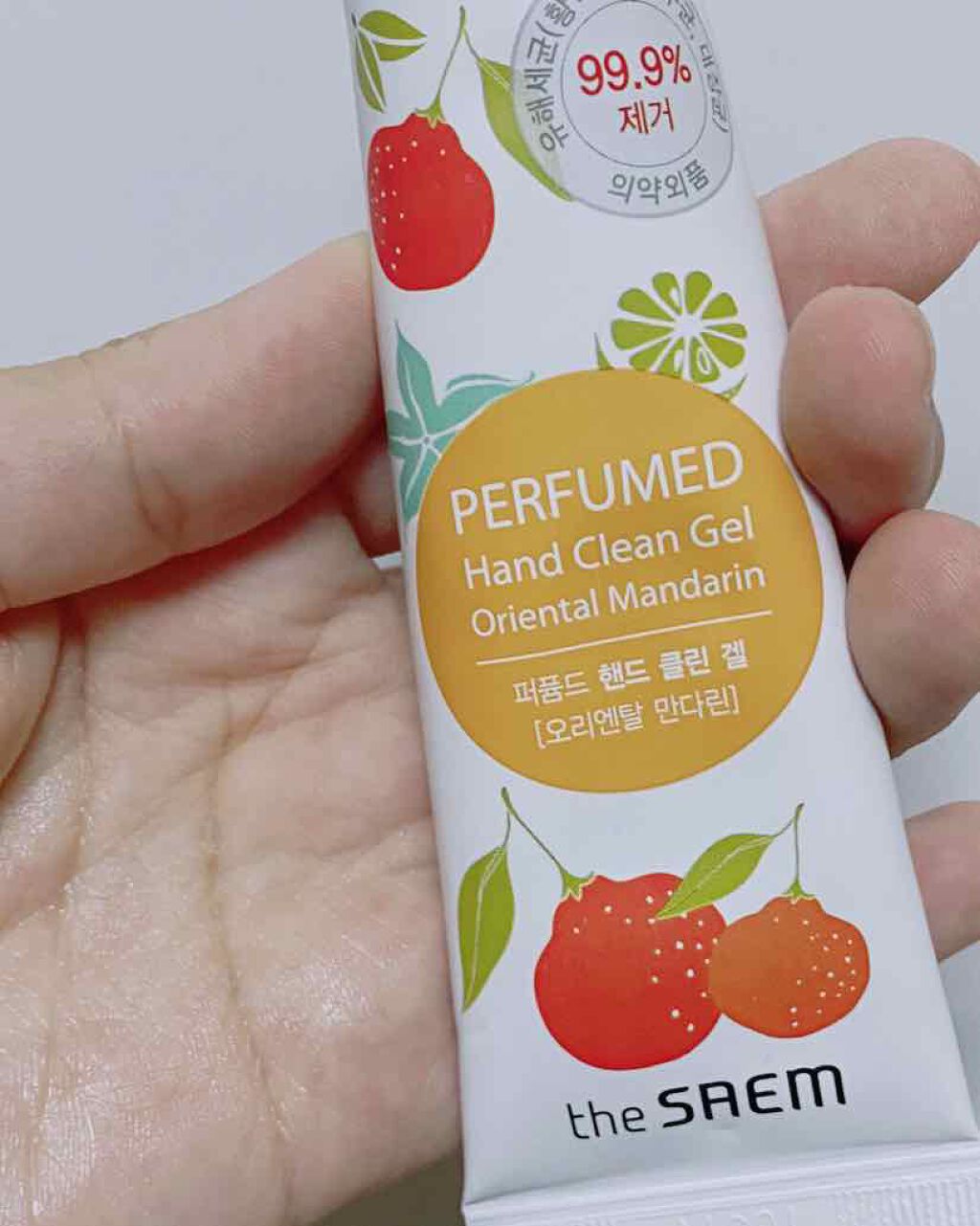 パフュームハンド クリーンジェル/the SAEM/ハンドジェルを使ったクチコミ（3枚目）