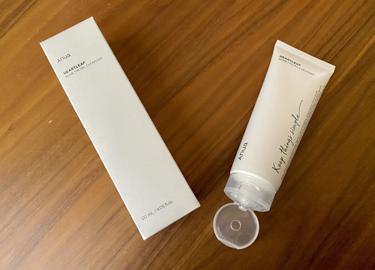 ドクダミアクネ弱酸性クレンジングフォーム/Anua/洗顔フォームを使ったクチコミ（1枚目）