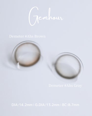 DEMETER/Gemhour lens/カラーコンタクトレンズを使ったクチコミ（2枚目）
