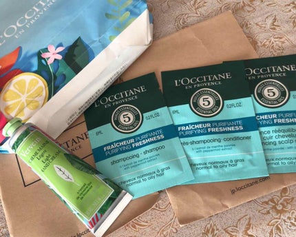 ヴァーベナ フラッペハンドクリーム/L'OCCITANE/ハンドクリームを使ったクチコミ(2枚目)