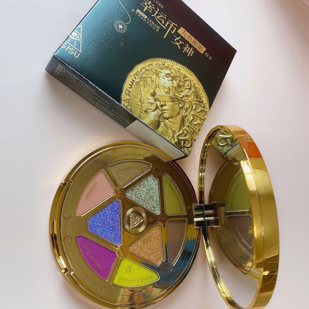 GODDESS 9 EYESHADOW/SUSISU/アイシャドウパレットを使ったクチコミ(2枚目)