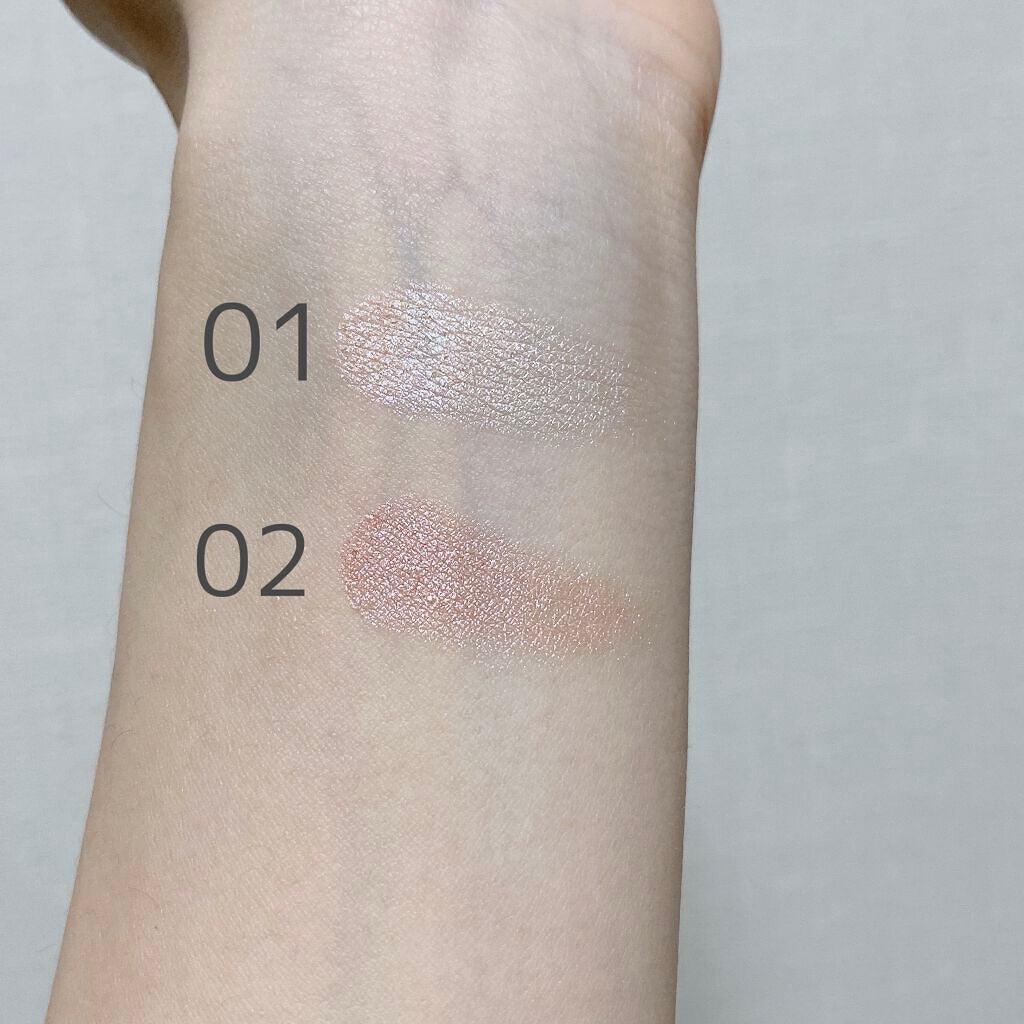 パールグロウハイライト/CEZANNE/パウダーハイライトを使ったクチコミ(2枚目)