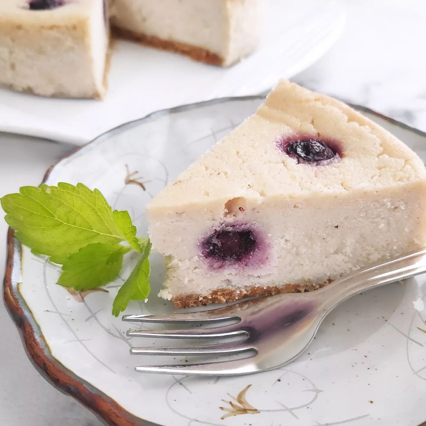 きょのすけ on LIPS 「<あめつちまにまにグルテンフリー&ヴィーガンベイクドチーズケー..」(5枚目)