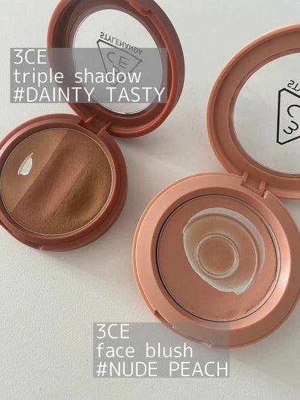 3CE フェイスブラッシュ ヌードピーチ/3CE/パウダーチークを使ったクチコミ(2枚目)