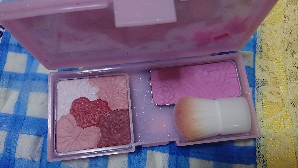 グロウフルールチークス/キャンメイク/パウダーチークを使ったクチコミ(1枚目)